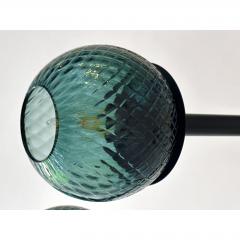  SimoEng Contemporary Green Spheres Murano Glass Sputnik Chandelier by Simoeng - 4602616