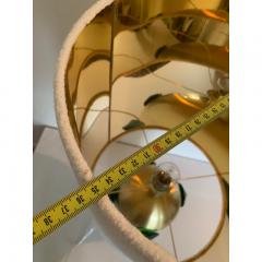 SimoEng Contemporary Green Studs Murano Glass Table Lamp - 3612369