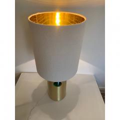  SimoEng Contemporary Green Studs Murano Glass Table Lamp - 3612377