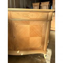  SimoEng Contemporary Italian Natural Walnut Sideboard With Cherry Inlays - 4025652