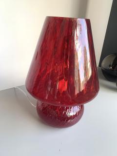  SimoEng Contemporary Lamp in Red Murano Glass Ballotton  - 2639228