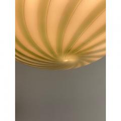  SimoEng Contemporary Milky Green Sphere in Murano Glass Swirl Table Lamp - 3346026