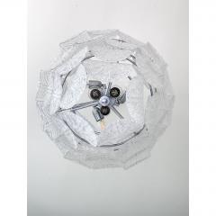  SimoEng Contemporary Modern Clear Graniglia Petals Murano Glass Chandelier by Simoeng - 4718629