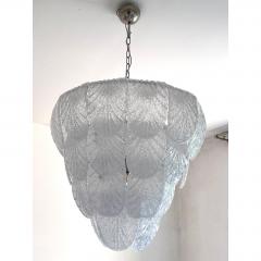  SimoEng Contemporary Modern Clear Graniglia Petals Murano Glass Chandelier by Simoeng - 4718630