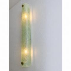  SimoEng Contemporary Modern Green Graniglia Canalina Murano Glass Wall Sconce Set of 4 - 4718441