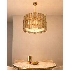  SimoEng Contemporary Modern Italian Fum Tropical Murano Glass Gold Chandelier - 4718326