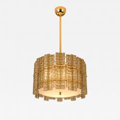  SimoEng Contemporary Modern Italian Fum Tropical Murano Glass Gold Chandelier - 4718475