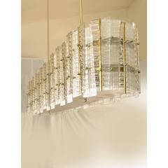  SimoEng Contemporary Modern Italian Tropical Murano Glass Gold Chandelier by Simoeng - 4566903
