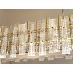  SimoEng Contemporary Modern Italian Tropical Murano Glass Gold Chandelier by Simoeng - 4592267