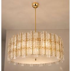  SimoEng Contemporary Modern Italian Tropical Murano Glass Gold Round Chandelier - 4718318