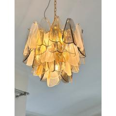  SimoEng Contemporary Modern Multicolor Amber Rondini Murano Chandelier by Simoeng - 4460594