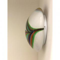  SimoEng Contemporary Multicolored Reeds in Murano Glass Wall Sconces or Flush Mount - 3606921
