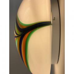  SimoEng Contemporary Multicolored Reeds in Murano Glass Wall Sconces or Flush Mount - 3606924