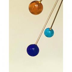  SimoEng Contemporary Multicolour Star Murano Glass Sputnik Chandelier - 3711601