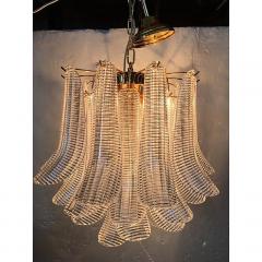  SimoEng Contemporary Murano Glass Sella Chandelier With a Gold - 4209418