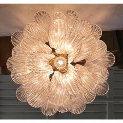  SimoEng Contemporary Murano Glass Sella Chandelier With a Gold - 4209421