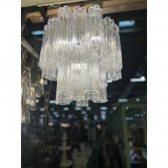  SimoEng Contemporary Murano Glass Tronchi Chandelier Burnished Metal Frame by Simoeng - 4567020