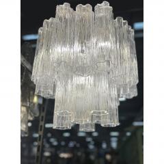  SimoEng Contemporary Murano Glass Tronchi Chandelier Burnished Metal Frame by Simoeng - 4567021