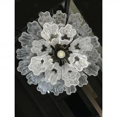  SimoEng Contemporary Murano Glass Tronchi Chandelier Burnished Metal Frame by Simoeng - 4567023