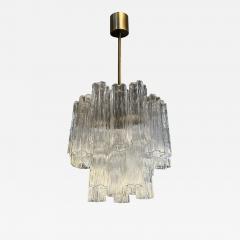  SimoEng Contemporary Murano Glass Tronchi Chandelier Burnished Metal Frame by Simoeng - 4567553