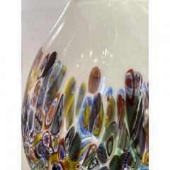  SimoEng Contemporary Murrine Murano Glass Style With Multicolored Vase - 3346109