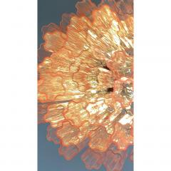  SimoEng Contemporary Pink Tronchi Murano Glass Chandelier - 4208958