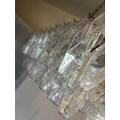  SimoEng Contemporary Rectangular Poliedro Murano Glass Brunish Chandelier by Simoeng - 4460509