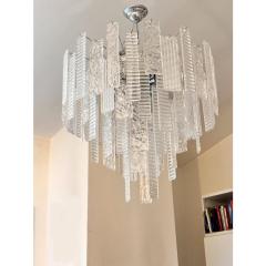  SimoEng Contemporary Strips Listelli Murano Glass Chandelier by Simoeng - 4460533