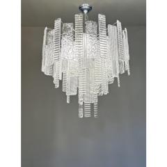  SimoEng Contemporary Strips Listelli Murano Glass Chandelier by Simoeng - 4460536