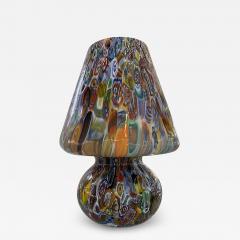  SimoEng Contemporary Venetian Multicolored Millefiori Murrine Fungo Table Lamp - 3372625