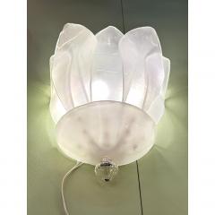  SimoEng Contemporary Venetian Sanded Murano Glass Floreal Wall Sconces Set of Two - 4208993