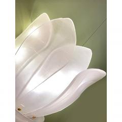  SimoEng Contemporary Venetian Sanded Murano Glass Floreal Wall Sconces Set of Two - 4208995