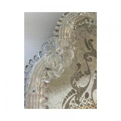  SimoEng Contemporary Venetian Squared Floreal Hand Carving Mirror - 3233359