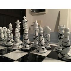  SimoEng Contemporary Vetro DI Murano Chess Board Scacchiera Made in Italy - 3520196