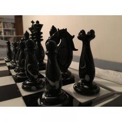  SimoEng Contemporary Vetro DI Murano Chess Board Scacchiera Made in Italy - 3520203