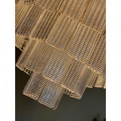  SimoEng Diamond Strips Listelli Murano Glass Flush Mount - 3645947