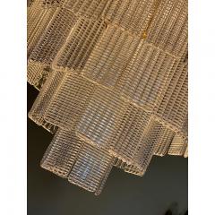  SimoEng Diamond Strips Listelli Murano Glass Flush Mount - 3660106