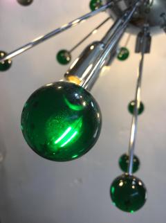  SimoEng EMERALD STAR MURANO GLASS SPUTNIK CHANDELIER - 2638954