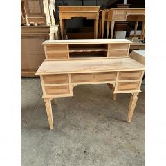  SimoEng Empire Style 800 Natural Wood Desk in Walnut and Maple - 4025575