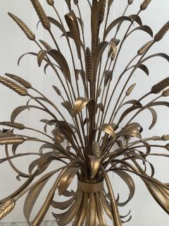  SimoEng Florentine Art Brown and Gold Handmade Brushed Metal 8 Light Wrought Iron - 2827769