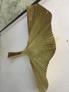  SimoEng GINKO BILOBA BRASS LEAF WALL SCONCE Gold brass - 2639014