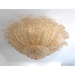  SimoEng Glass Sputnik Chandelier Flush Mount Mazzega Zuccheri Venini Barovier Style - 4029008