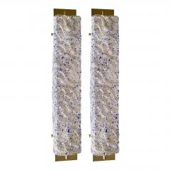  SimoEng Gold Wall Sconces with Blue Graniglia Murano Glass by Simoeng for Simoeng - 4705297