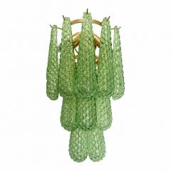  SimoEng Graniglia Green Conchiglie Murano Glass Gold Wall Sconce by Simoeng Lot of 2 - 4718525