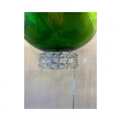  SimoEng Green Murano Glass Chandelier with Trasparent Rostrato Boubeches from Simoeng - 4685805