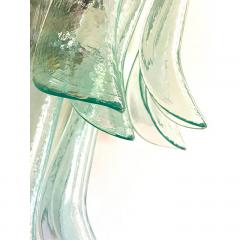  SimoEng Green Wather Murano Glass Selle Wall Sconces in Mazzega Style - 3443943