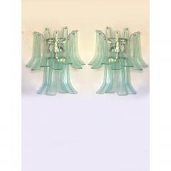  SimoEng Green Wather Murano Glass Selle Wall Sconces in Mazzega Style - 3443945
