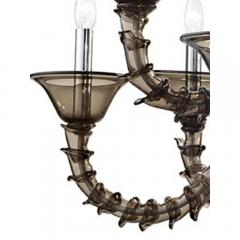  SimoEng Handcrafted Modern Fum Murano Glass Chandelier by Simoeng - 4685489