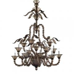  SimoEng Handcrafted Modern Fum Murano Glass Chandelier by Simoeng - 4685492