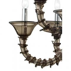  SimoEng Handcrafted Modern Fum Murano Glass Chandelier by Simoeng for Simoeng - 4685479